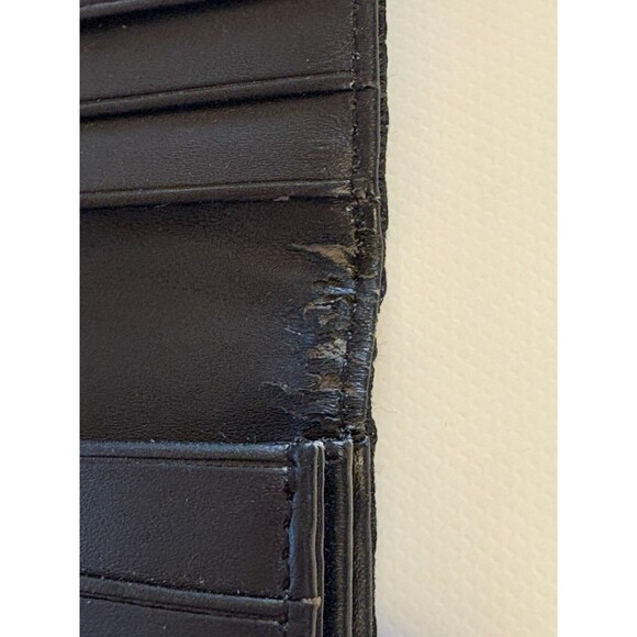 Gucci GG Canvas Horsebit Continental Wallet Black W/ Web Stripe Silver Hardware - Picture 7 of 14